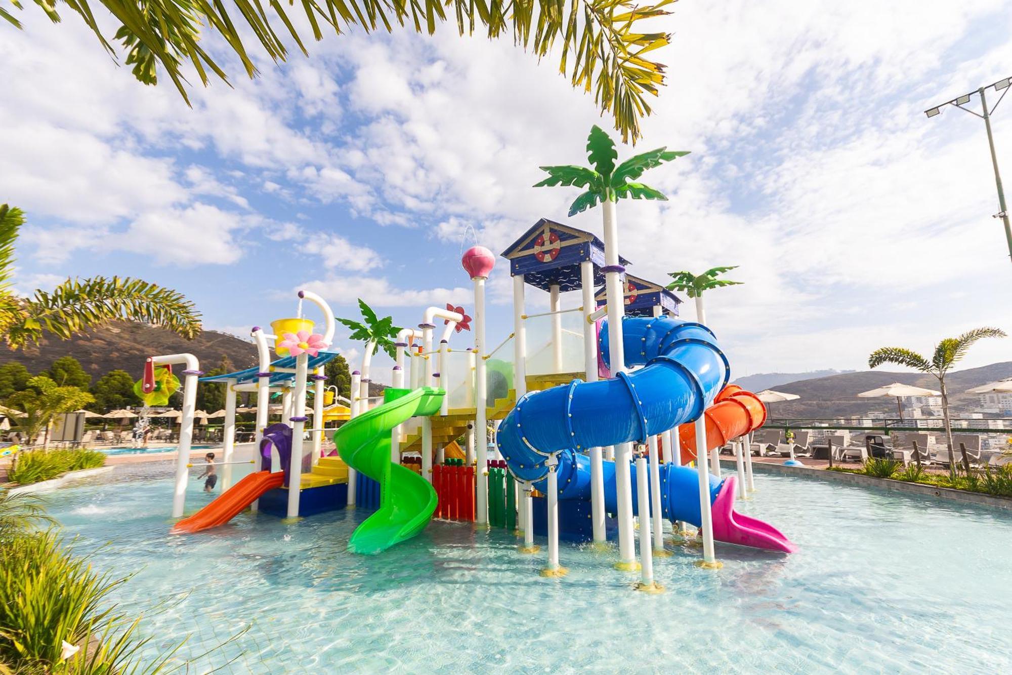 Hotel Golden Park All Inclusive Pocos De Caldas By Nacional Inn エクステリア 写真 Waterpark at the Hard Rock Hotel