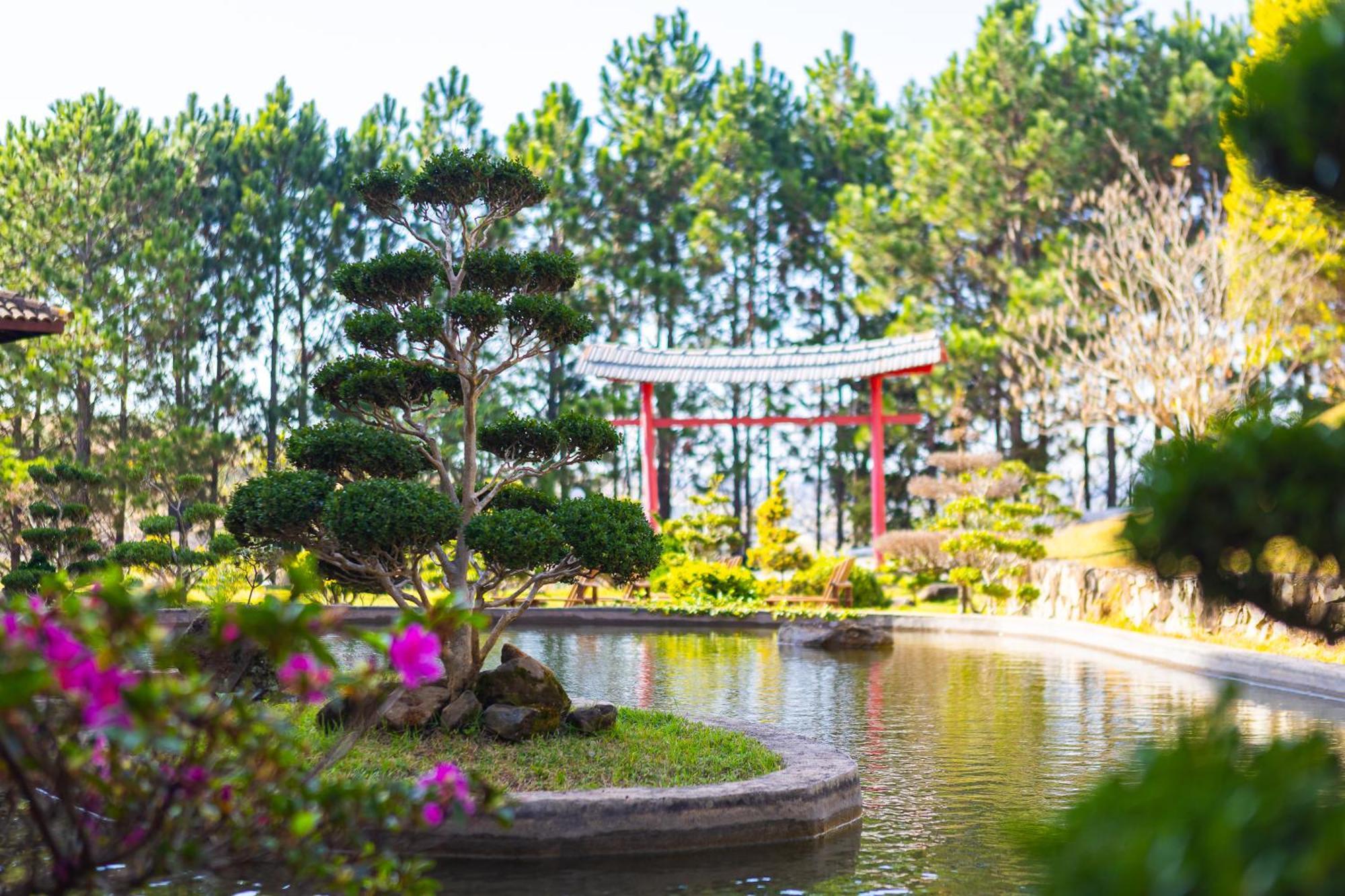 Hotel Golden Park All Inclusive Pocos De Caldas By Nacional Inn エクステリア 写真 Japanese Garden