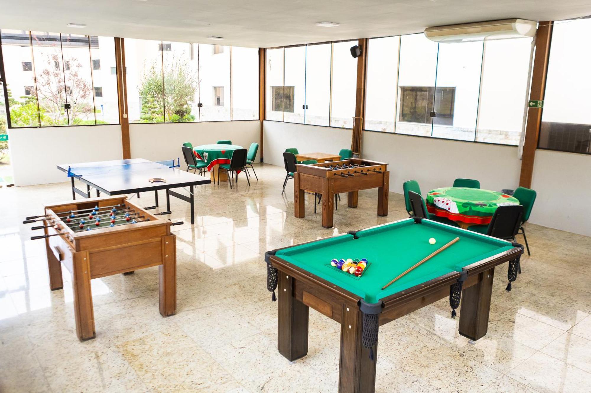 Hotel Golden Park All Inclusive Pocos De Caldas By Nacional Inn エクステリア 写真 Games room