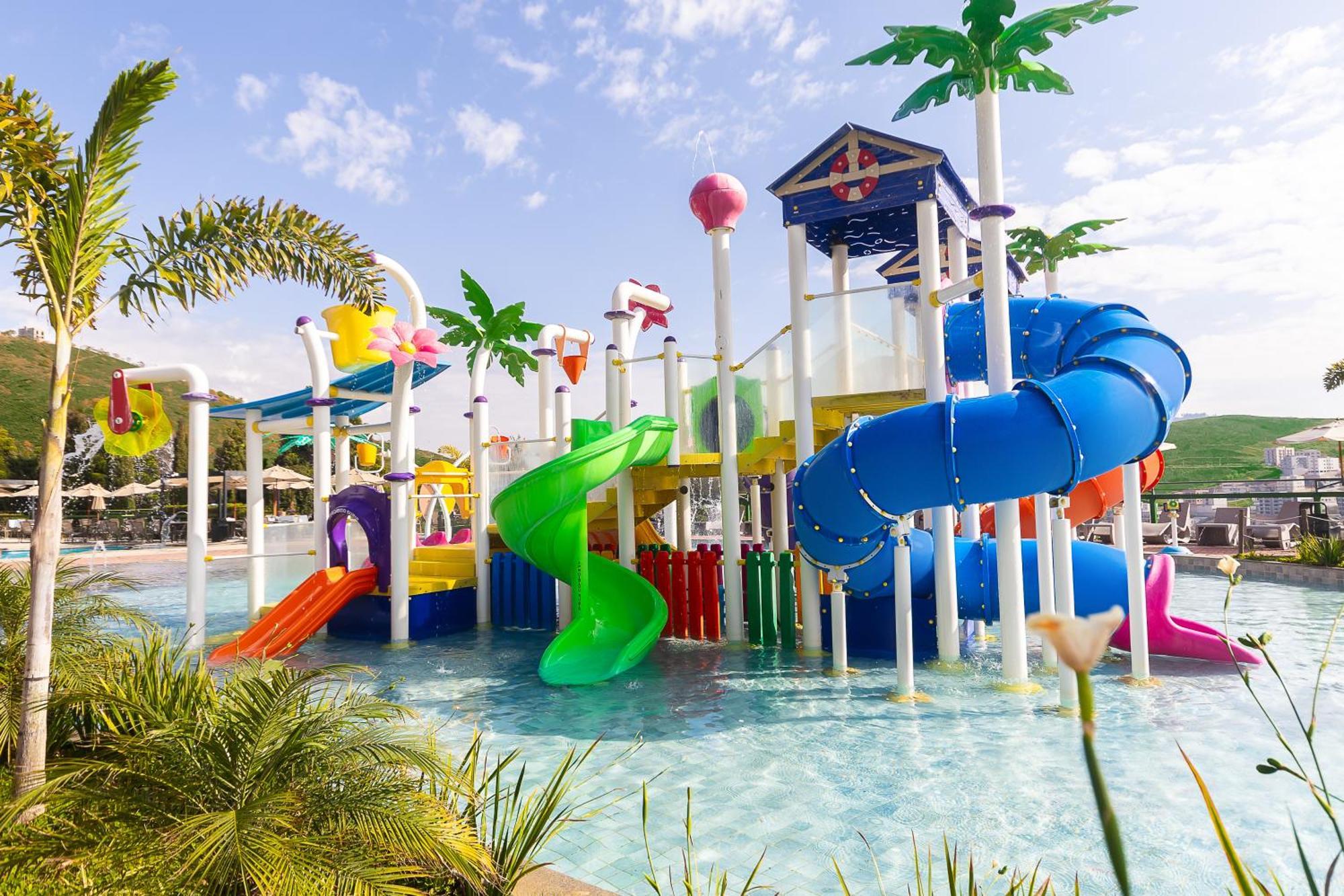 Hotel Golden Park All Inclusive Pocos De Caldas By Nacional Inn エクステリア 写真 Splash Jungle Water Park